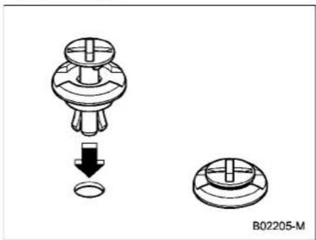 SUBARU Impreza Wagon (1995) - ▼ Removing clips - 8
