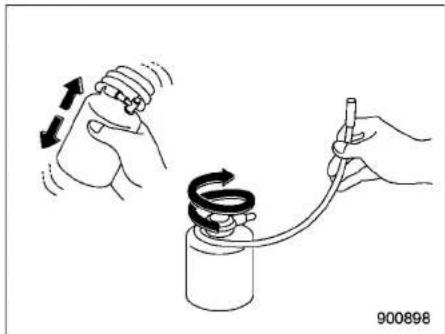 SUBARU Impreza Wagon (1995) - ▼ How to seal the flat tire - 1