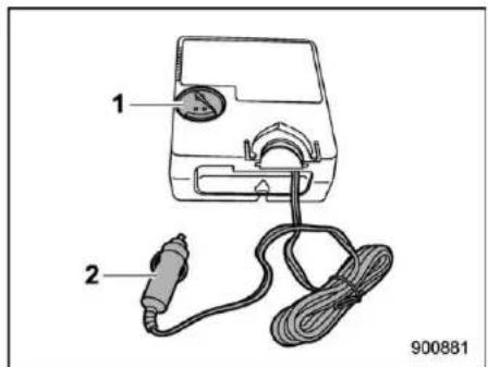 SUBARU Impreza Wagon (1995) - ▼ Contents of the flat tire repair kit - 2