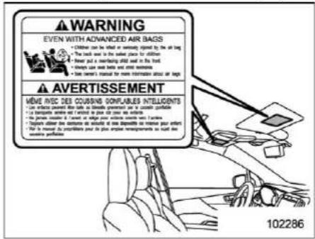 WARNING EVEN WITH ADVANCED AIR BAGS • Children can be shot or seriously joined by the air bag • The back was to the toilet space for children • Fewer put a membering room and in the front • Always use bed beds and seat seats • Have one's hand for more information about or high AVERTISSEMENT MÈNE AVEC DES COURSES DOMPLABLES INTELLIGENTS • Use access pointed the bars as latte prevent or secure portable • Use compactes instead of access to the door or window • Use clean spaces with a wide range of airbags used in a range • Suppose either the buttons or seats of the deposits or rooms put effort • For it should be protected by the plane engine maintenance so much do some portable