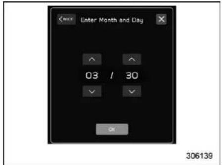 Enter Month and Day 03 / 30 OK 306139