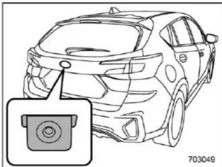 SUBARU Impreza Wagon (1995) - 7-18. Rear View Camera - 1