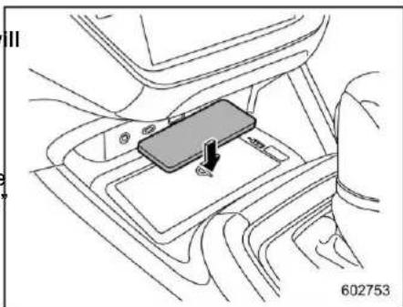 SUBARU Impreza Wagon (1995) - ■ How to Use the Wireless Charger - 2