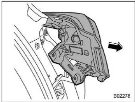 SUBARU Impreza Wagon (1995) - ■ Front Turn Signal Light, Position Light and Front Side Marker Light (If Equipped) - 5
