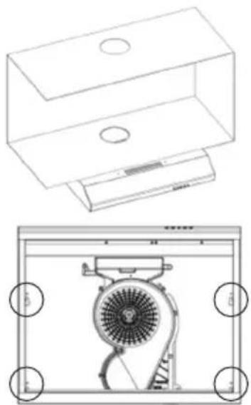 KKT Kolbe UBH600B - Under-cabinet mounting - 2