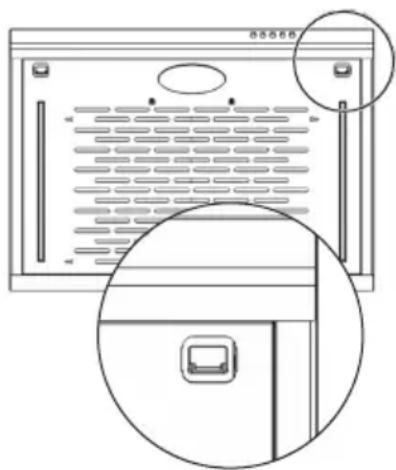 KKT Kolbe UBH600B - Entnahme des Metall-Filters (Filterplatte an der Geräteunterseite) - 1
