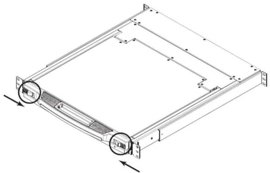 ATEN CL1000 - Opening the Console - 1