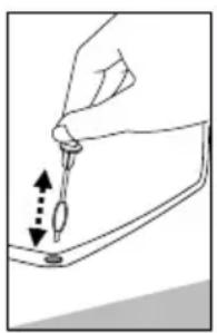 Nabo FK 2570 - Remember that before cleaning the appliance body you must disconnect the appliance from the electrical energy supply socket by pulling the plug out of the electricity outlet. - 1