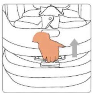 Caretero Azure I-Size - Regulacja zagłówka / Adjusting headrest / Einstellen der Kopfstütze - 2