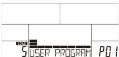 LOAD 5 USER PROGRAM P01