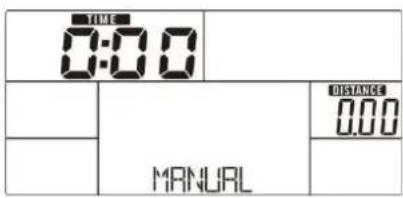TIME 0:00 MANUAL DISTANCE 0.00