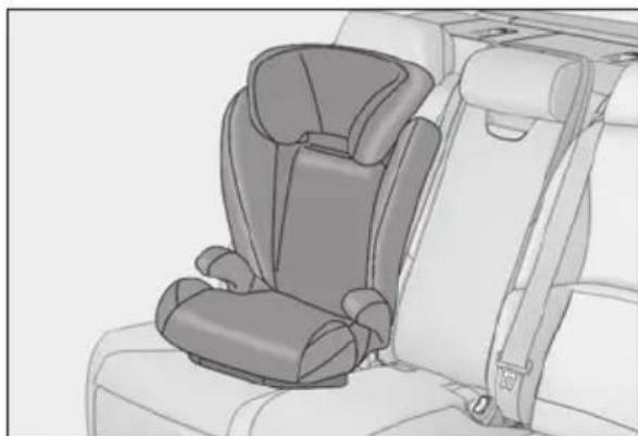 LEXUS LS 500h (2025) - ■ Booster seat - 2