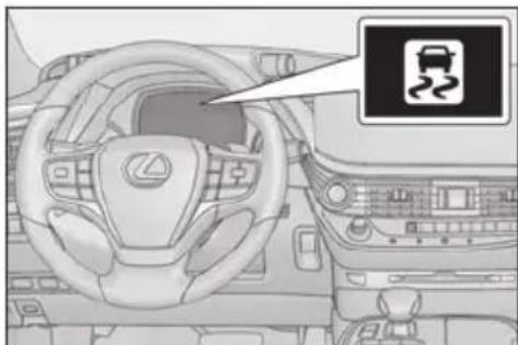 LEXUS LS 500h (2025) - ■ When the TRAC/VSC/ABS systems are operating - 1