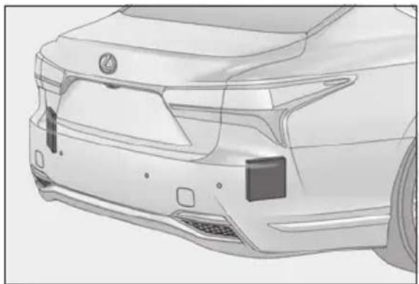 LEXUS LS 500h (2025) - Sensors - 2