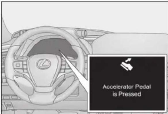Accelerator Pedal is Pressed
