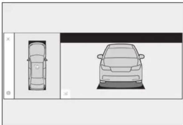LEXUS LS 500h (2025) - Parking using the perpendicular parking (forward/reverse) function - 5
