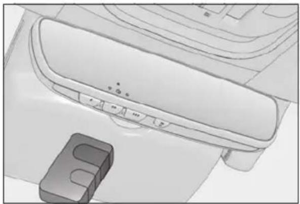 LEXUS LS 500h (2025) - Programming the HomeLink® - 1