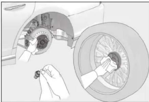 LEXUS LS 500h (2025) - Installing the tire - 1