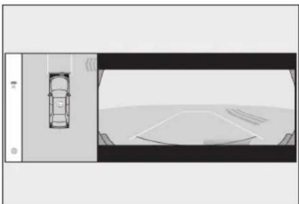 LEXUS LS 500h (2025) - Leaving a parking space using the perpendicular exiting (forward/reverse) function - 2