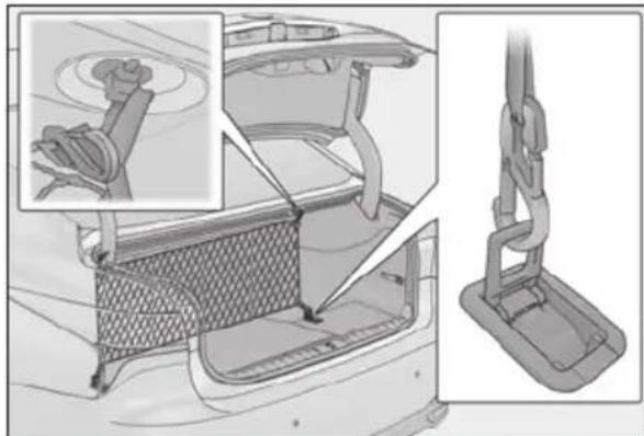 LEXUS LS 500h (2025) - Cargo net - 2