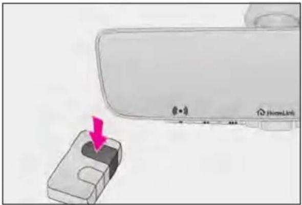 LEXUS LS 500h (2025) - Programming the HomeLink® - 4