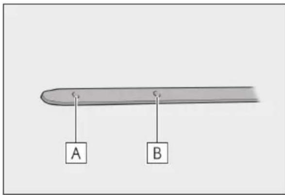A B