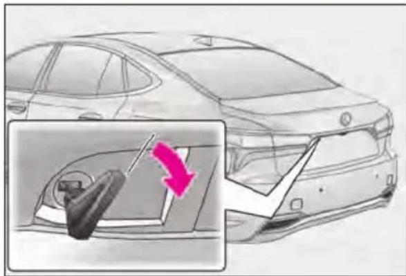 LEXUS LS 500h (2025) - Locking and unlocking the doors, unlocking the trunk - 4