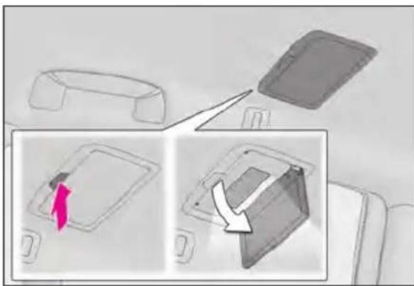 LEXUS LS 500h (2025) - Vanity mirrors - 2