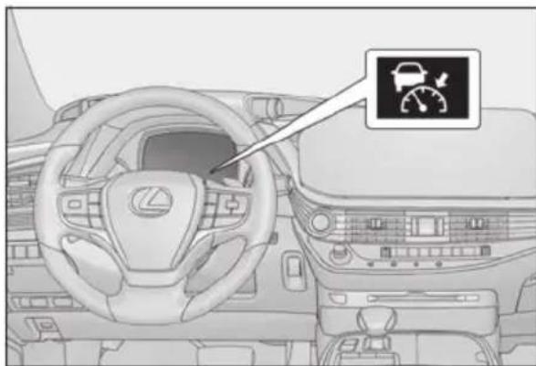 LEXUS LS 500h (2025) - Setting the vehicle speed (vehicle-to-vehicle distance control mode) - 1
