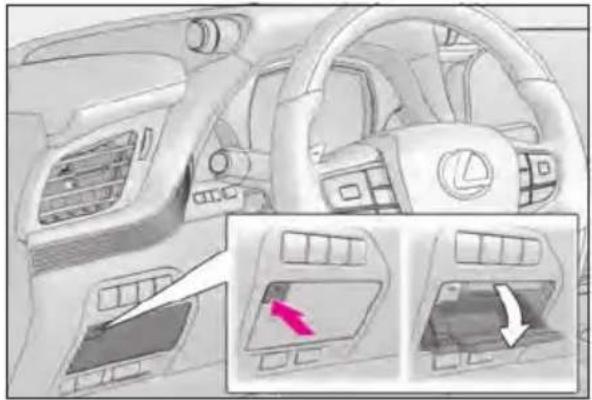 LEXUS LS 500h (2025) - Coin holder - 1