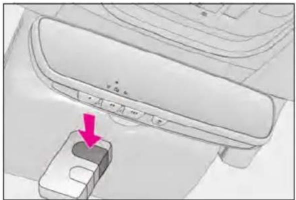 LEXUS LS 500h (2025) - Programming the HomeLink® - 3