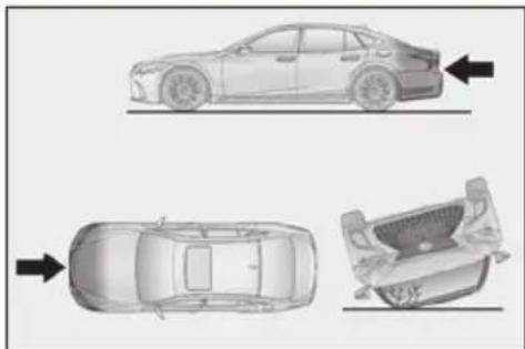 LEXUS LS 500h (2025) - ■ The SRS airbags deploy in a frontal impact when - 5