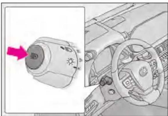 LEXUS LS 500h (2025) - Activating the Automatic High Beam - 1