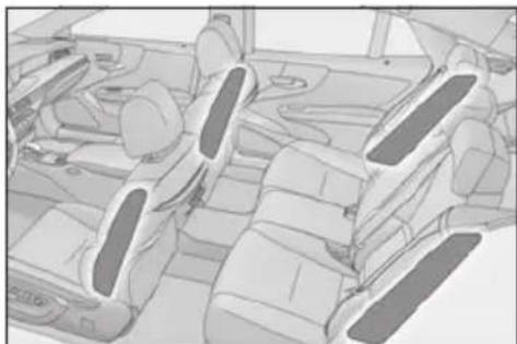 LEXUS LS 500h (2025) - ■ SRS airbag deployment conditions (SRS front airbags/SRS seat cushion airbags) - 11