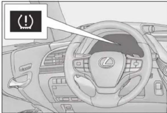 LEXUS LS 500h (2025) - ■ Setting by selecting a specified tire inflation pressure - 1