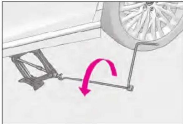 LEXUS LS 500h (2025) - Installing the tire - 5