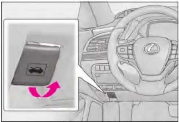 LEXUS LS 500h (2025) - Opening the hood - 1