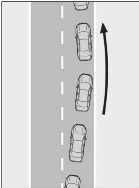 LEXUS LS 500h (2025) - ■ Lane departure prevention function - 1