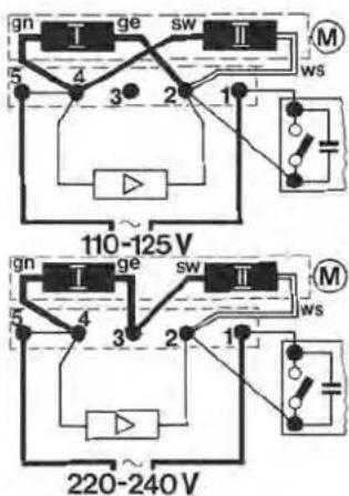 gn I ge sw II, 5 4 3 2 1, ws, 110-125V, gn I ge sw II, 5 4 3 2 1, ws, 220-240V