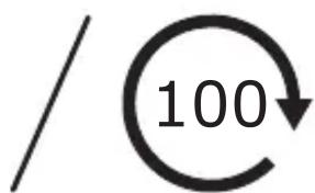 /⑩100