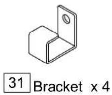 31 Bracket x 4