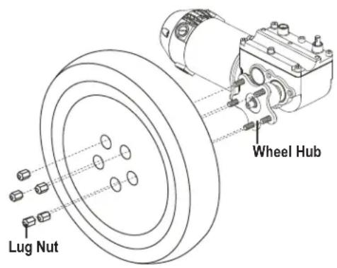 Lug Nut Wheel Hub