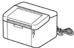 BROTHER HL-L1232W - Unpack the machine and check the components - 1