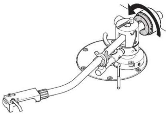 LUXMAN PD-191A - Stylus pressure adjustment - 1