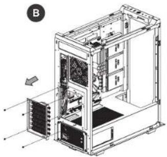 THERMALTAKE Divider 500 TG Air - Air Cooling Installation - 2