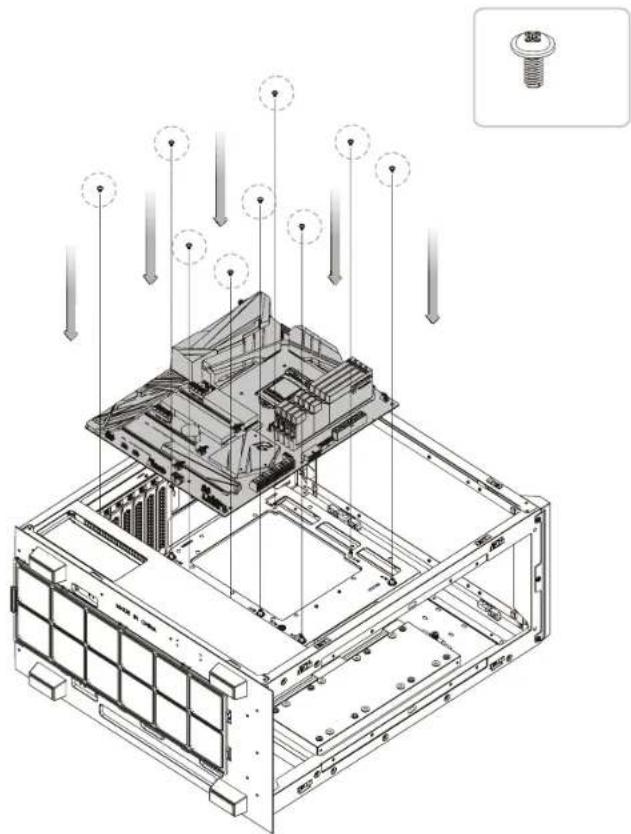 THERMALTAKE Divider 500 TG ARGB - Divider 500 TG ARGB Divider Poster GUARGB Unit Installation Motherboard Installation - 3