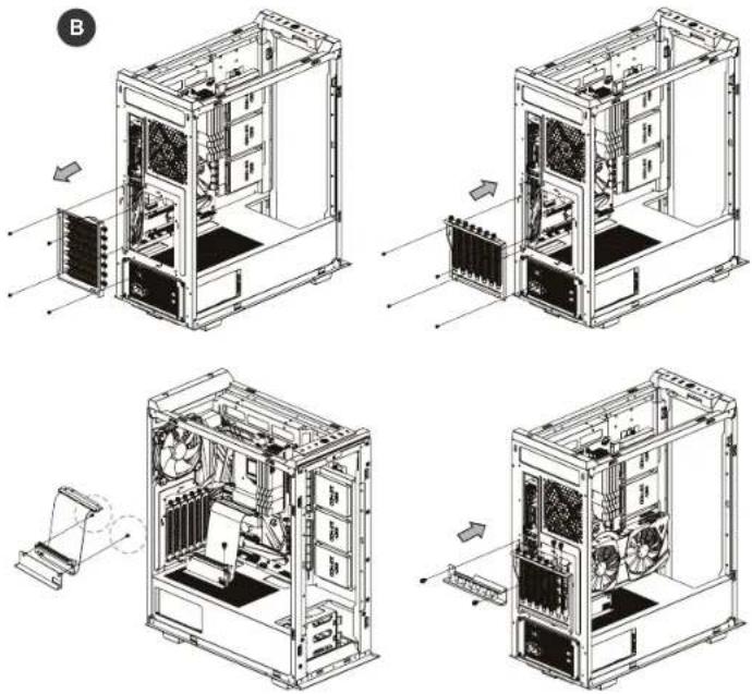 THERMALTAKE Divider 500 TG ARGB - Air Cooling Installation - 2