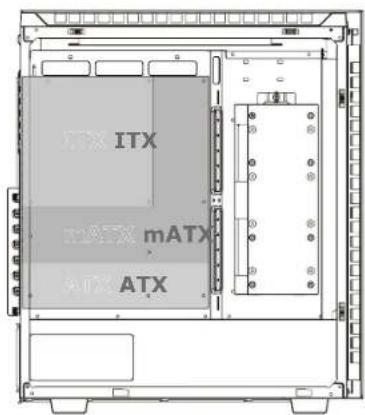 THERMALTAKE Divider 500 TG ARGB - Divider 500 TG ARGB Divider Warning ARGB Notice - 2