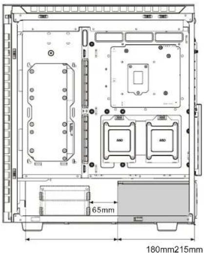 THERMALTAKE Divider 500 TG ARGB - Remove Components - 1