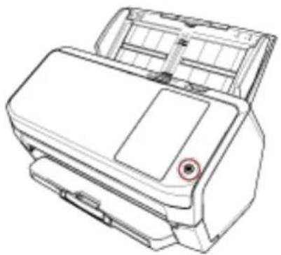RICOH fi-7300NX - Einschalten des Scanners - 1